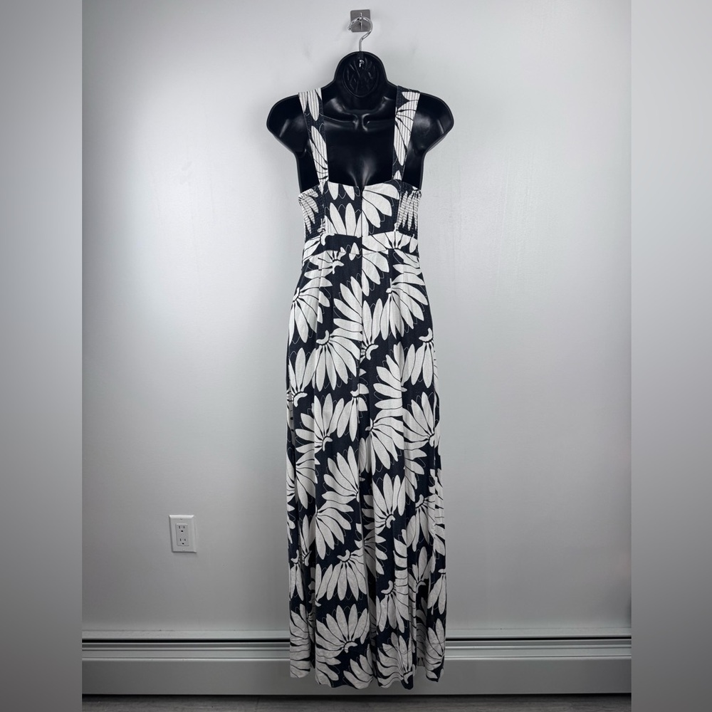 Farm Rio Women Copacabana Floral Wide Leg Jumpsuit Size XS - Picture 2 of 8